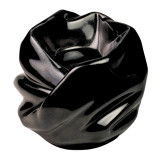 Inner Light Ceramic Tealight Urn Black without Candle