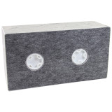 Carrera Cultured Marble Urn for Two - Bottom View