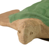 Paper Turtle Biodegradable Keepsake Urn Green - Close Up