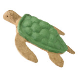 Paper Turtle Biodegradable Keepsake Urn - Green