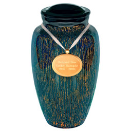 Starfall Cremation Urn with Optional Urn Pendant