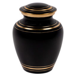 Elite Onyx Brass Urn - Extra Small