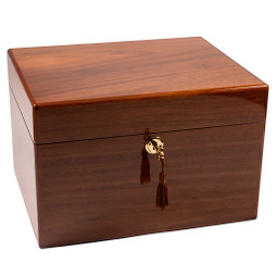 Devotion Walnut Memorial Chest Urn - Howard Miller