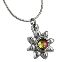 Sun Gemstone Cremation Jewelry Pendant