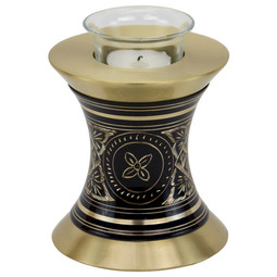 Black Elegance Tealight Urn