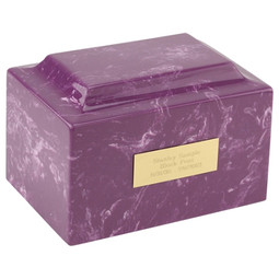 Gold Brass Urn Plate (urn sold separately)