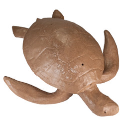 Paper Turtle Biodegradable Urn, top view