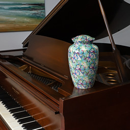Butterfly Kaleidoscope Urn