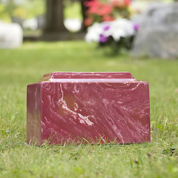 Berry Classic Cultured Marble Urn for Ashes