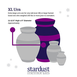 Extra Large Urn Size Graphic