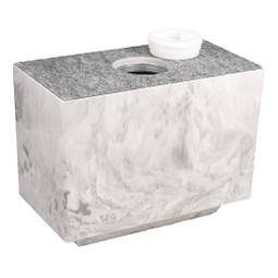 Carrera Cultured Marble Niche Urn - Bottom Opening