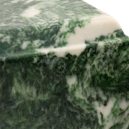 Emerald Olympus Cultured Marble Urn - Close Up Detail Shown