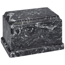 Ebony Cultured Marble Urn