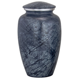 Dark Blue Harbor Cremation Urn