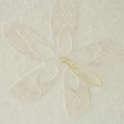 White Hemp Biodegradable Embrace Earthurn - Close Up Detail