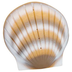 Shell Biodegradable Urn in Pearl