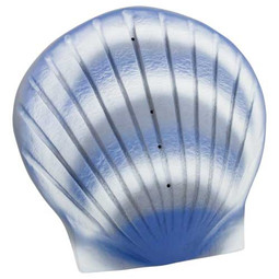 Shell Biodegradable Urn in Aqua