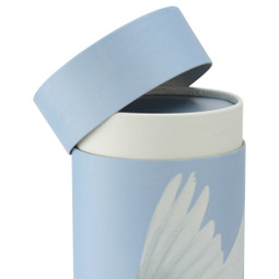 Close Up - Ascending Dove Scattering Tube for Ashes