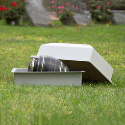 Crowne Single Urn Vault Fits One Adult Urn (Not Included)
