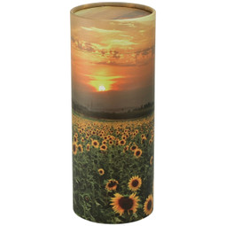 Sunflowers Scattering Tube for Ashes