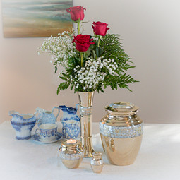 Highcourt Pearl Brass Urn