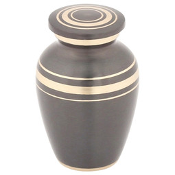 Dignity Gray Keepsake Cremation Urn