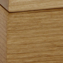 Concord Alder Keepsake Urn Box - Close Up Detail Shown