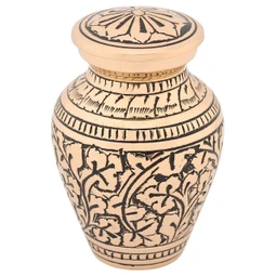 Leaves of Gold Keepsake Urn