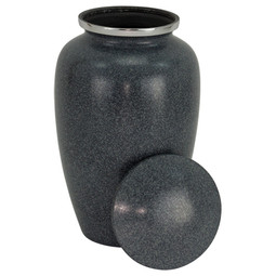 Graystone Urn for Ashes - Shown with Lid Off