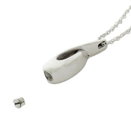 Opening Detail - Infinity Pendant for Ashes