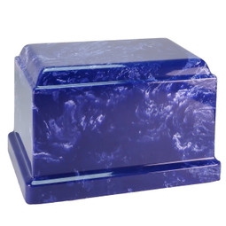 Cobalt Olympus Cultured Marble Urn