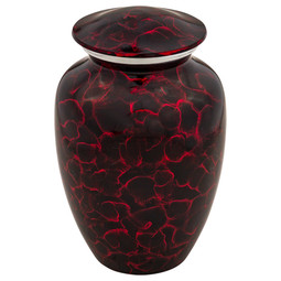 Red Tiger Eye Cremation Urn - Medium