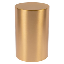 Bronze Cylinder Urn - Gold