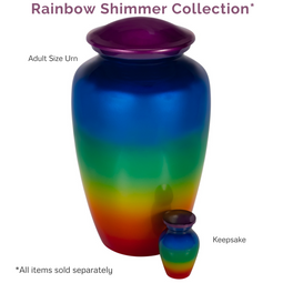 Rainbow Shimmer Collection - Pieces Sold Separately