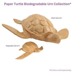 Paper Turtle Biodegradable Urn Collection (Items Sold Separately) Paper Turtle Biodegradable Urn Collection (Items Sold Separately)