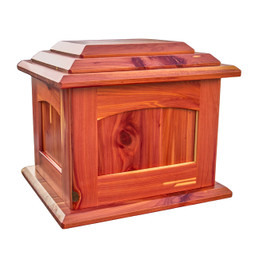 Craftsman Cedar Cremation Urn - Extra Large