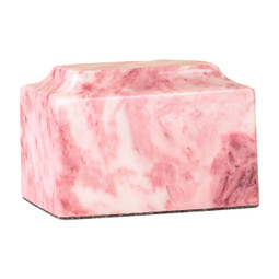 Wild Rose Classic Cultured Marble Keepsake Urn