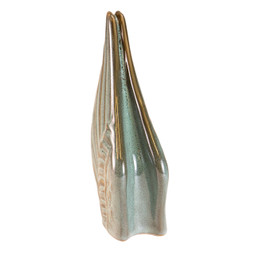 Wings Ceramic Keepsake Urn Serene - Back View