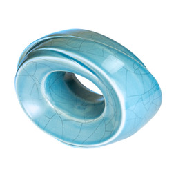 Inner Light Ceramic Extra Small Urn Blue