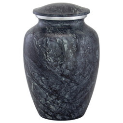 Dark Blue Harbor Cremation Urn - Medium