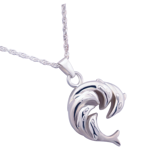 Golden Dolphin Pendant Necklace Charm Marine Jewelry - Temu