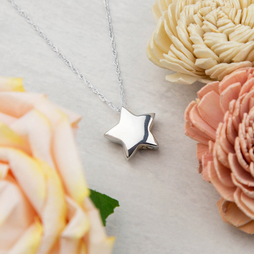 7 Stars Silver Necklace - Studio Jewellery US