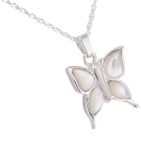 Minimal Butterfly Necklace – FashNotch