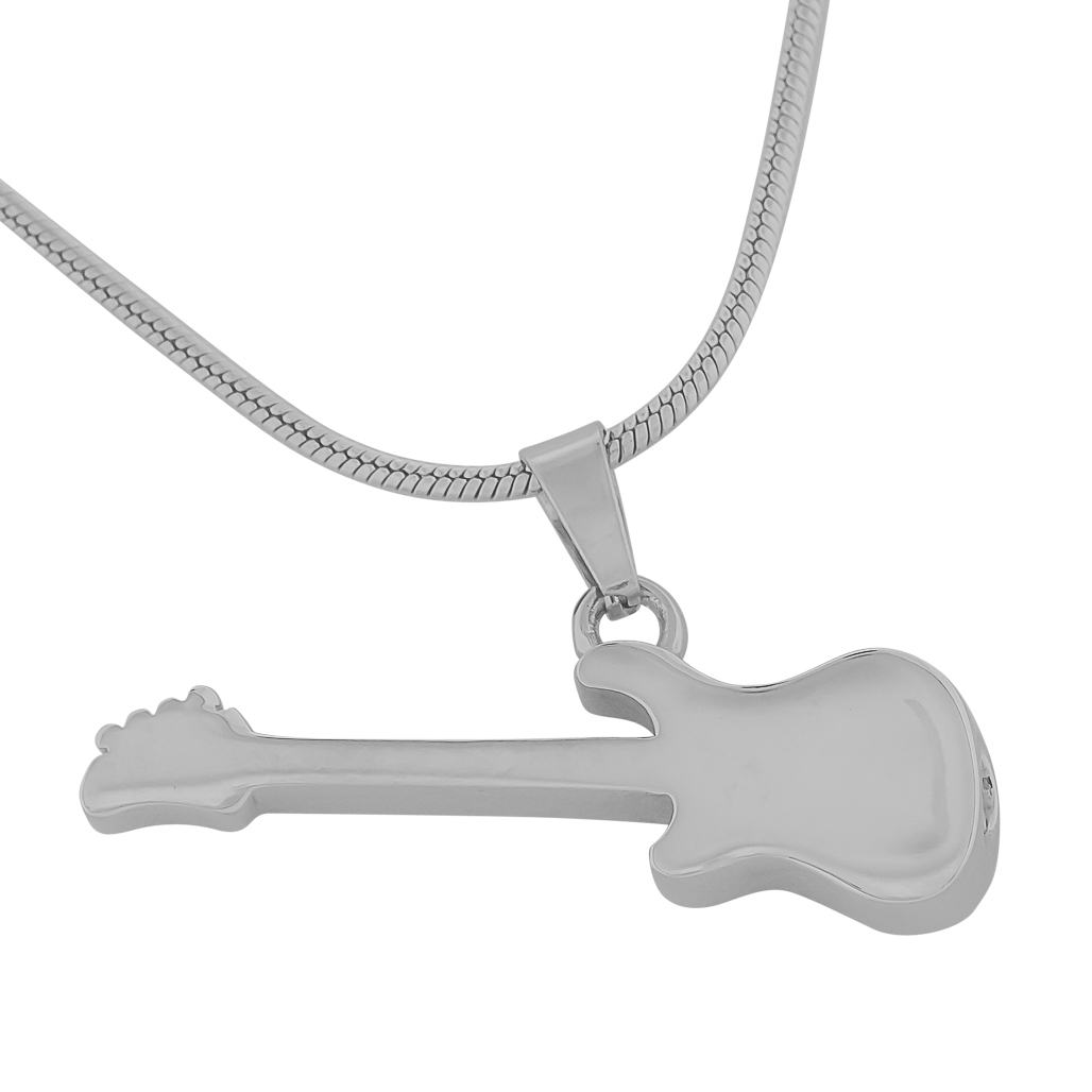 XIXLES Guitar Urn Necklace For Ashes 925 Sterling Silver Guitar Memorial  Pendants Necklace, Guitar Cremation Keepsake Urn Necklaces Jewelry Gifts  For Men Women Loss Of Loved One | Amazon.com