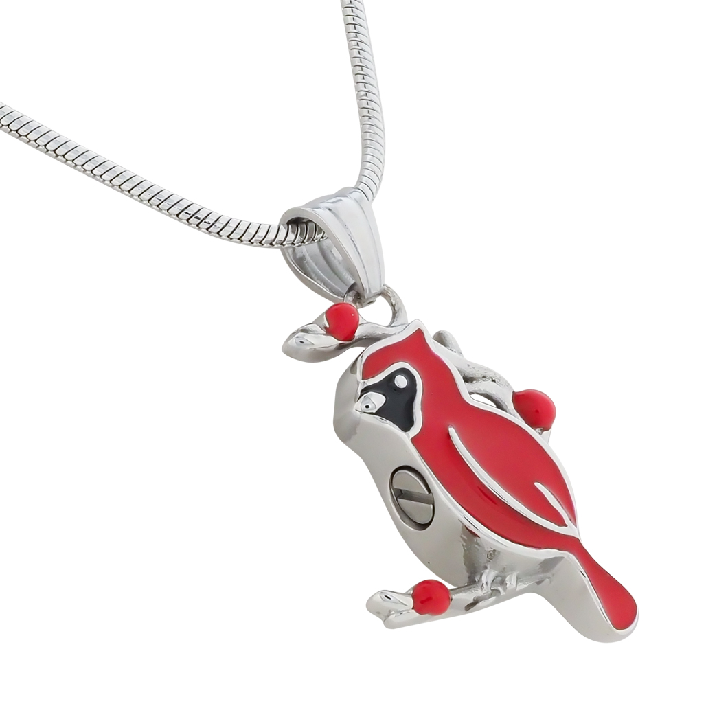 Red on sale bird jewelry