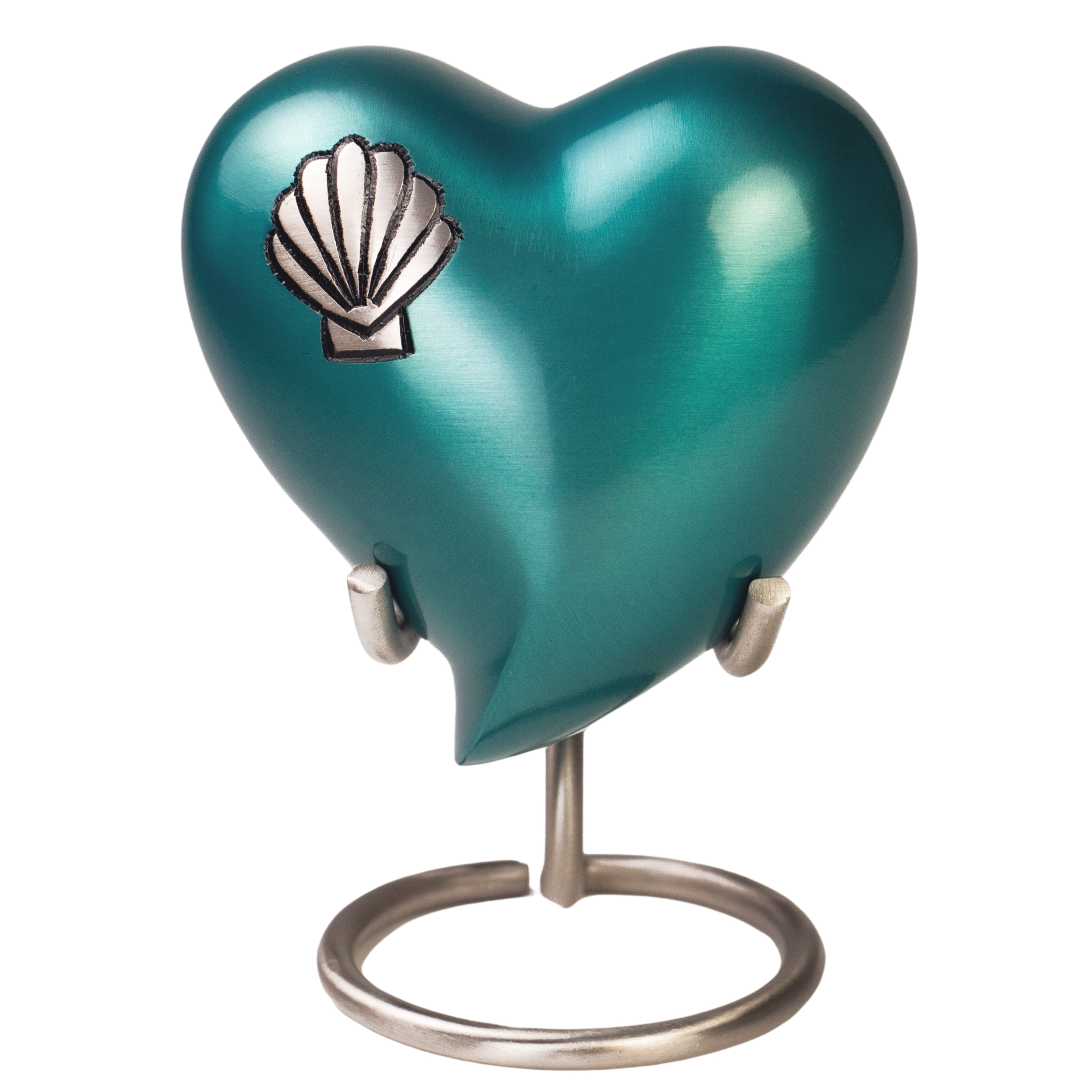 Shells Of The Sea Heart Keepsake Urn | Mini Urn for Ashes
