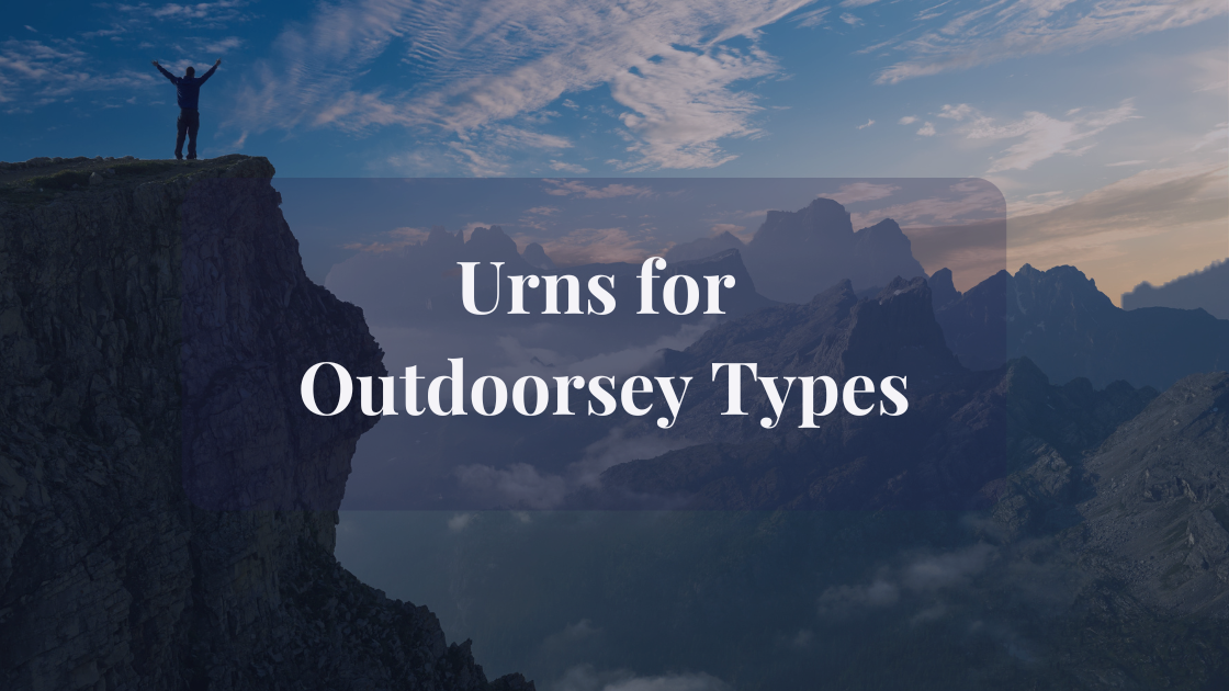 Urns for Outdoorsy Types From Woods & Water to Birds & Butterflies