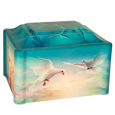 Dove Panoramic Cremation Urn