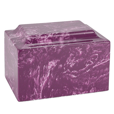 Amethyst Classic Cultured Marble Urn