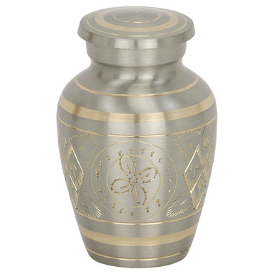 Platinum Elegance Keepsake Urn